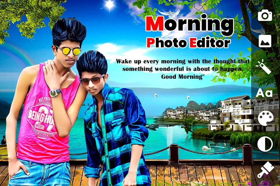 Good Morning Photo Editor | Indus Appstore | Screenshot