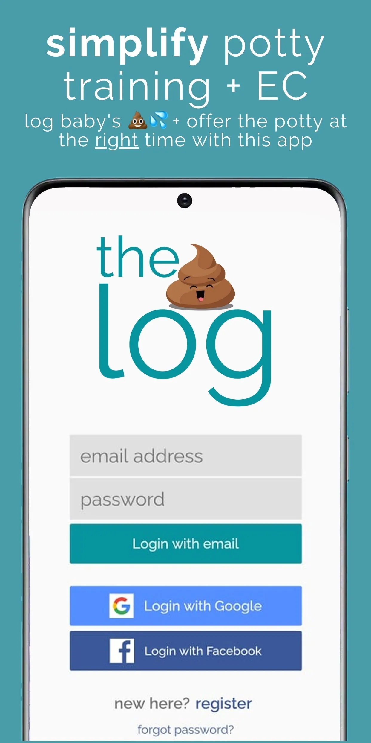 The Log: Potty Training + EC | Indus Appstore | Screenshot