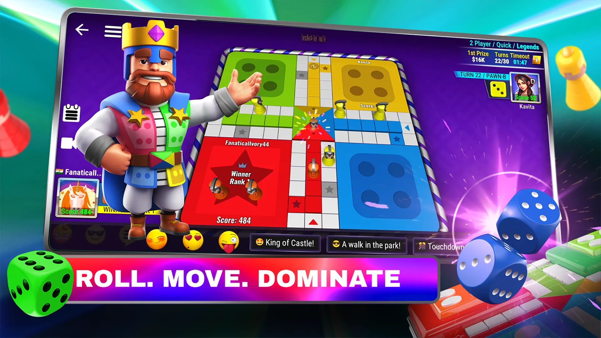 Ludo Royale: King's Arena | Indus Appstore | Screenshot