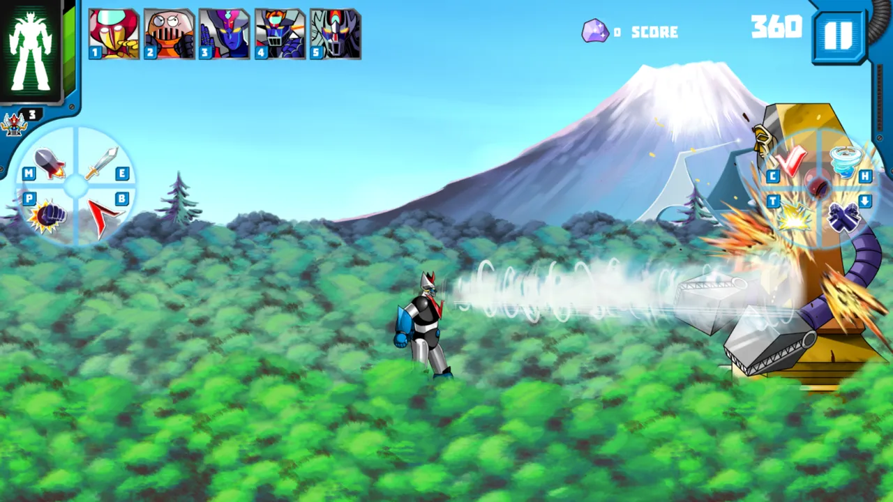 Kikaiju Attack Run and Gun | Indus Appstore | Screenshot