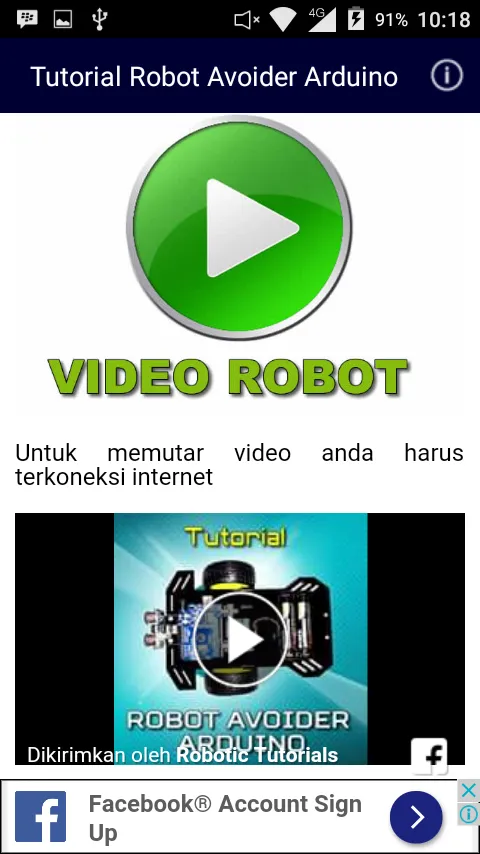 Tutorial Robot Avoider Arduino | Indus Appstore | Screenshot