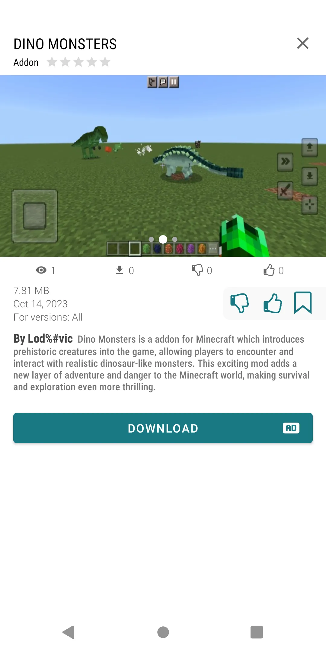 Addons & Mods for Minecraft | Indus Appstore | Screenshot