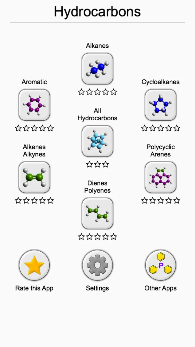 Hydrocarbons Chemical Formulas | Indus Appstore | Screenshot