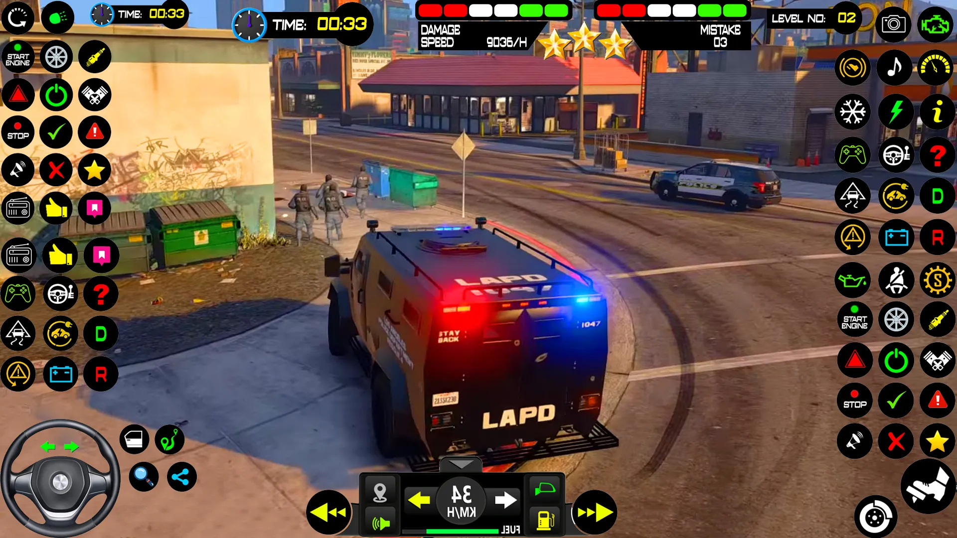 City Police Car Chase Game 3D | Indus Appstore | Screenshot