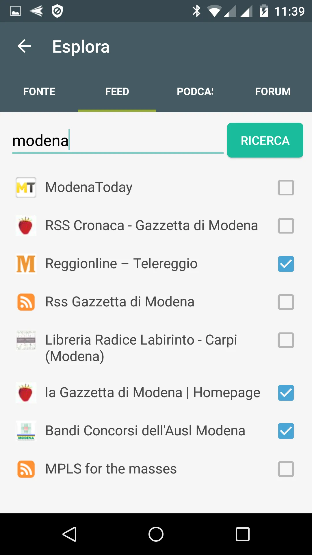 Modena notizie locali | Indus Appstore | Screenshot