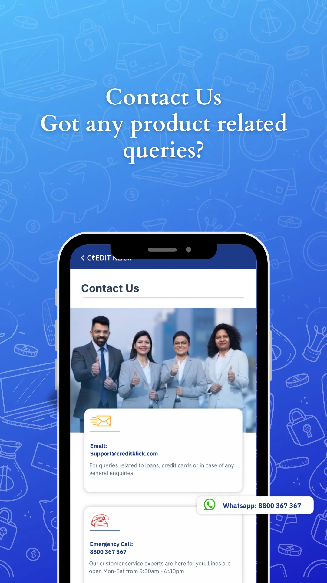 Credit Klick | Indus Appstore | Screenshot