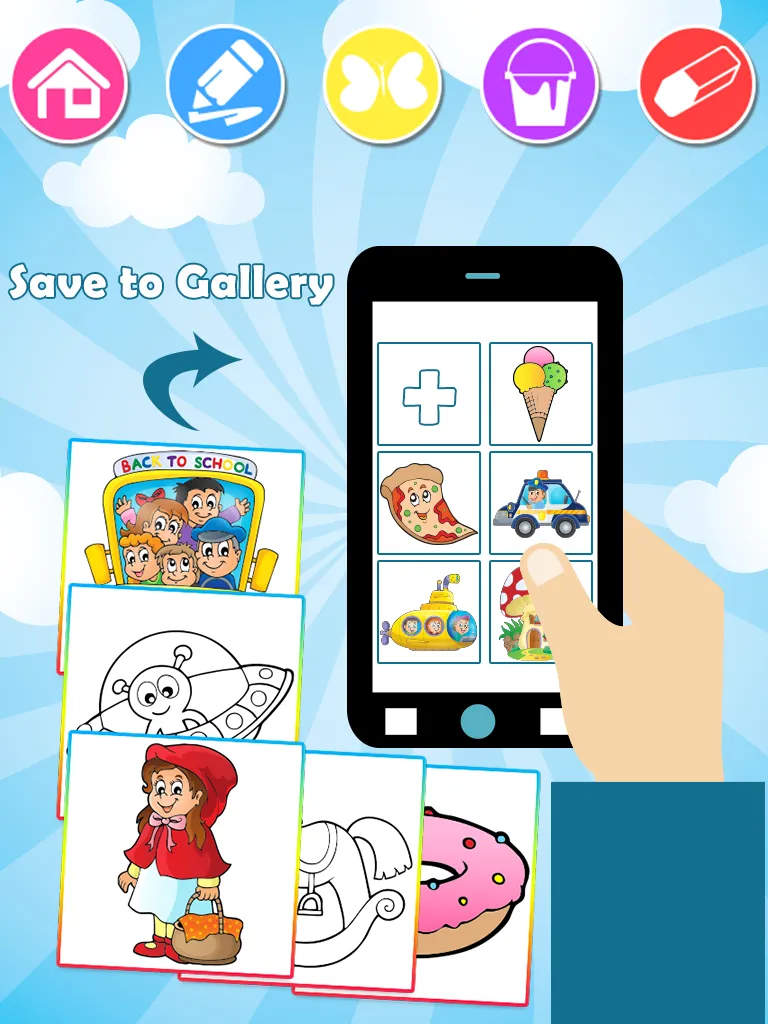 Kids Coloring Pages 1 | Indus Appstore | Screenshot