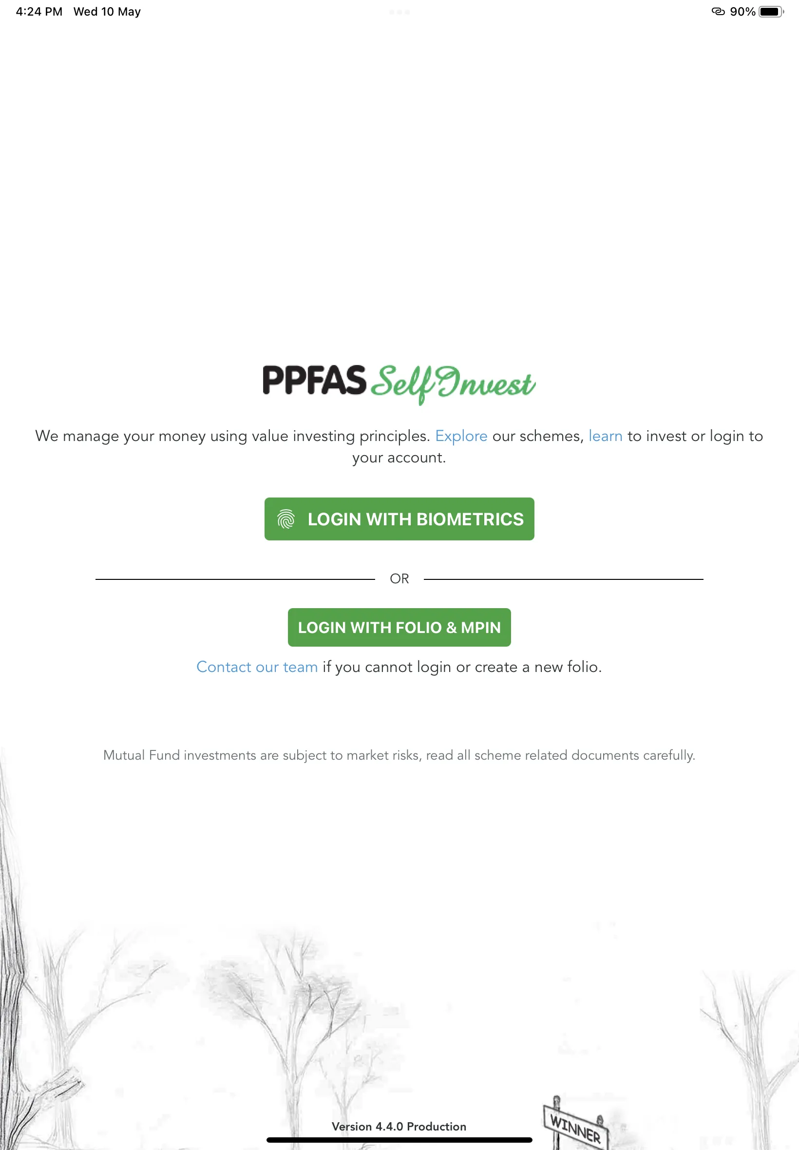 PPFAS SelfInvest | Indus Appstore | Screenshot