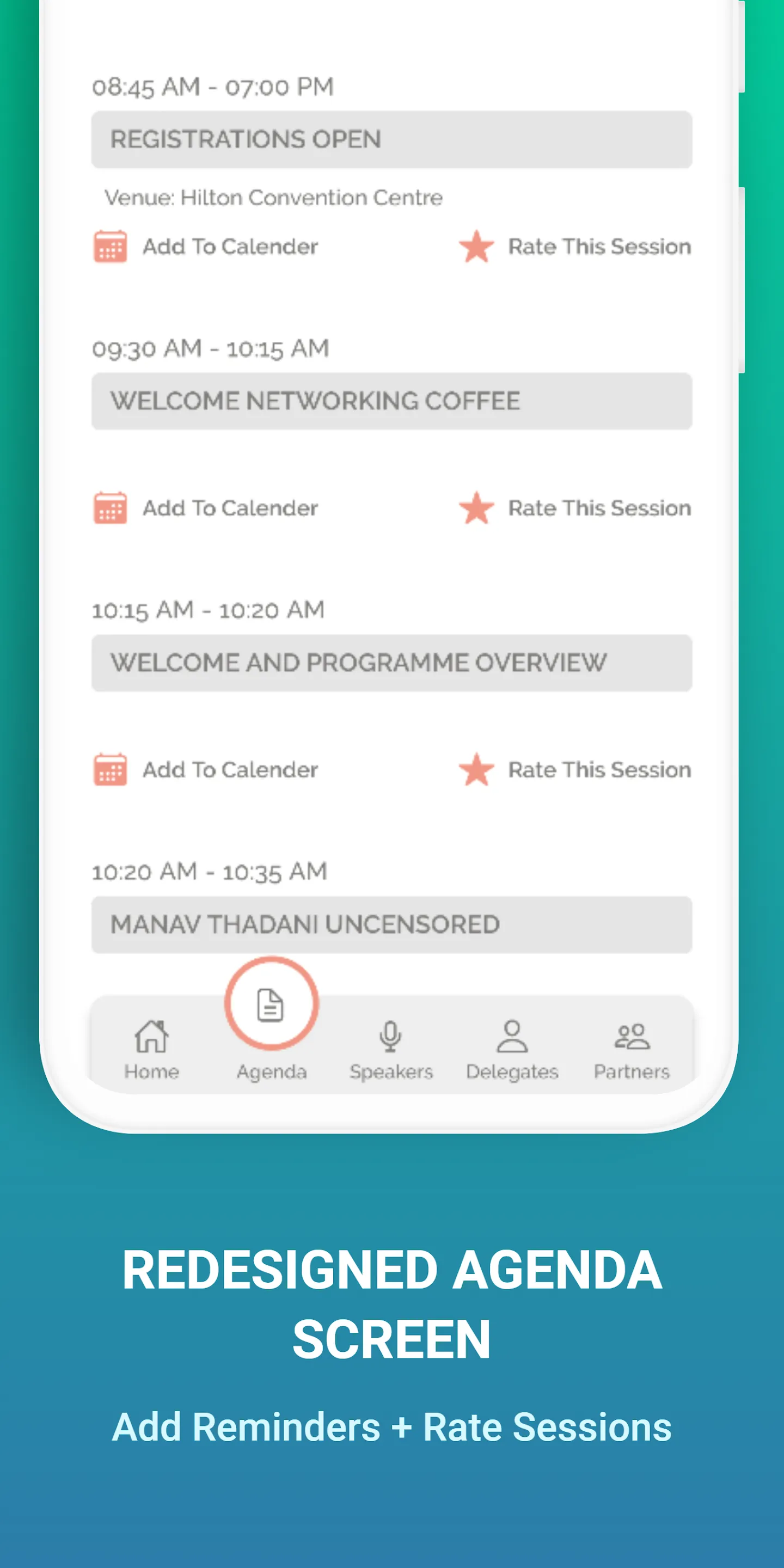 Hotelivate Conferences | Indus Appstore | Screenshot