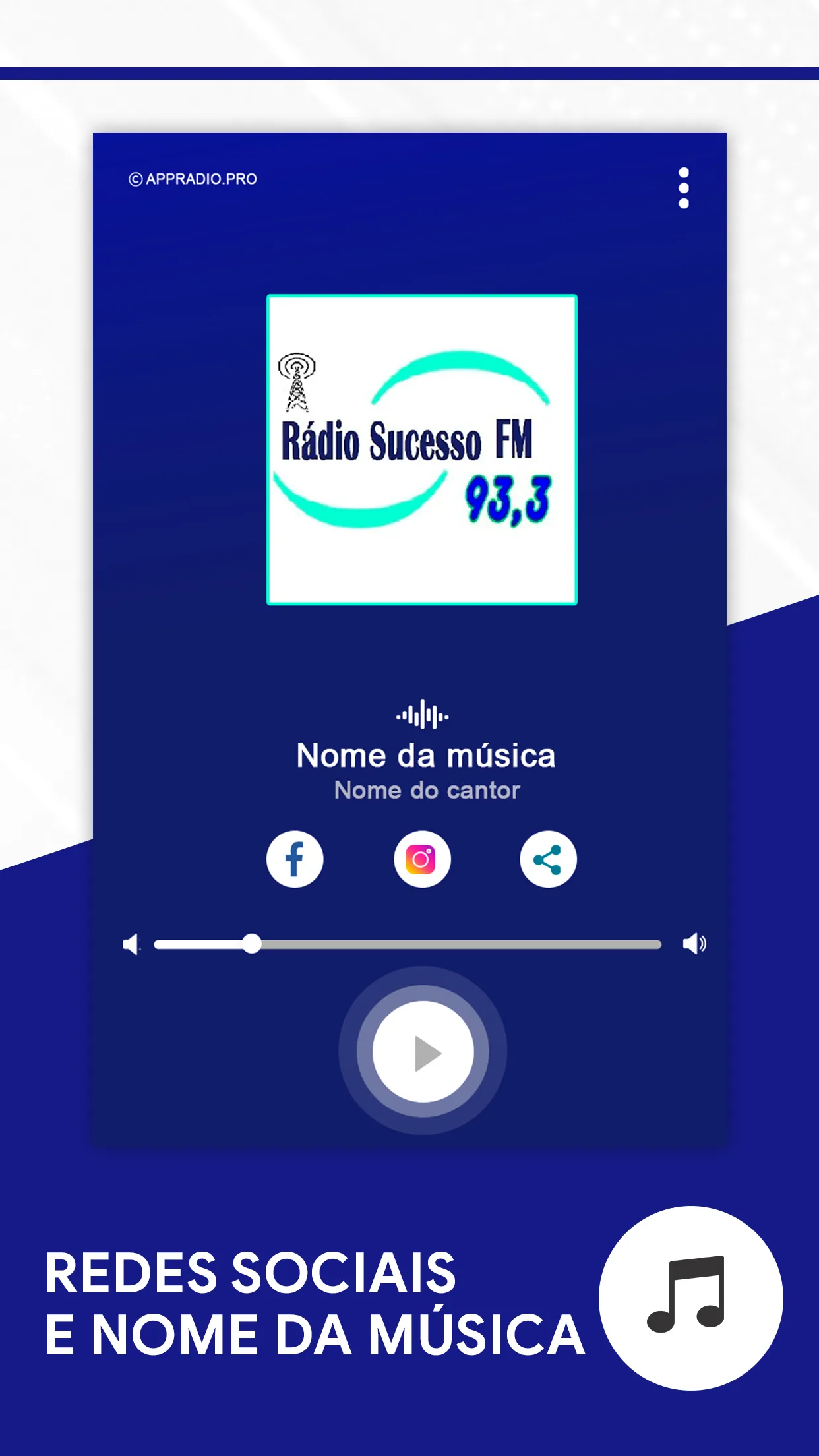 Rádio Sucesso 93,3 FM | Indus Appstore | Screenshot