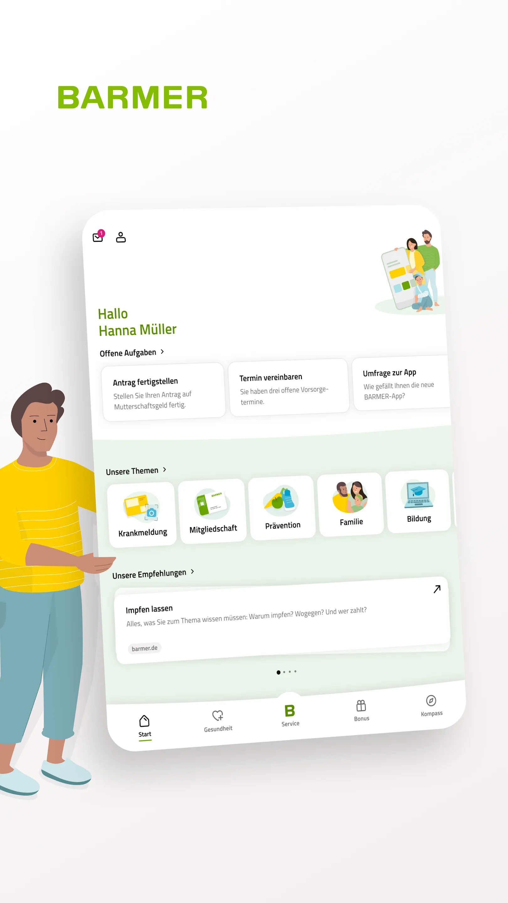 BARMER-App | Indus Appstore | Screenshot