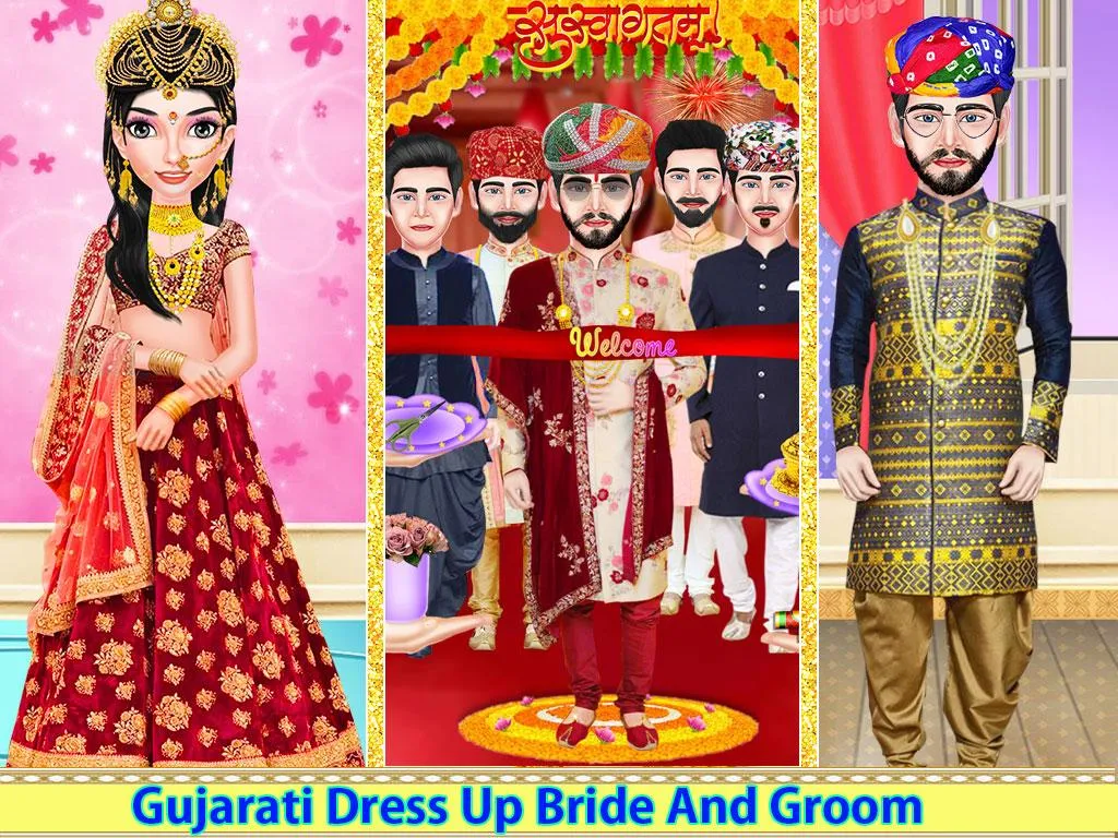 Gujarati  Indian Wedding Girls | Indus Appstore | Screenshot