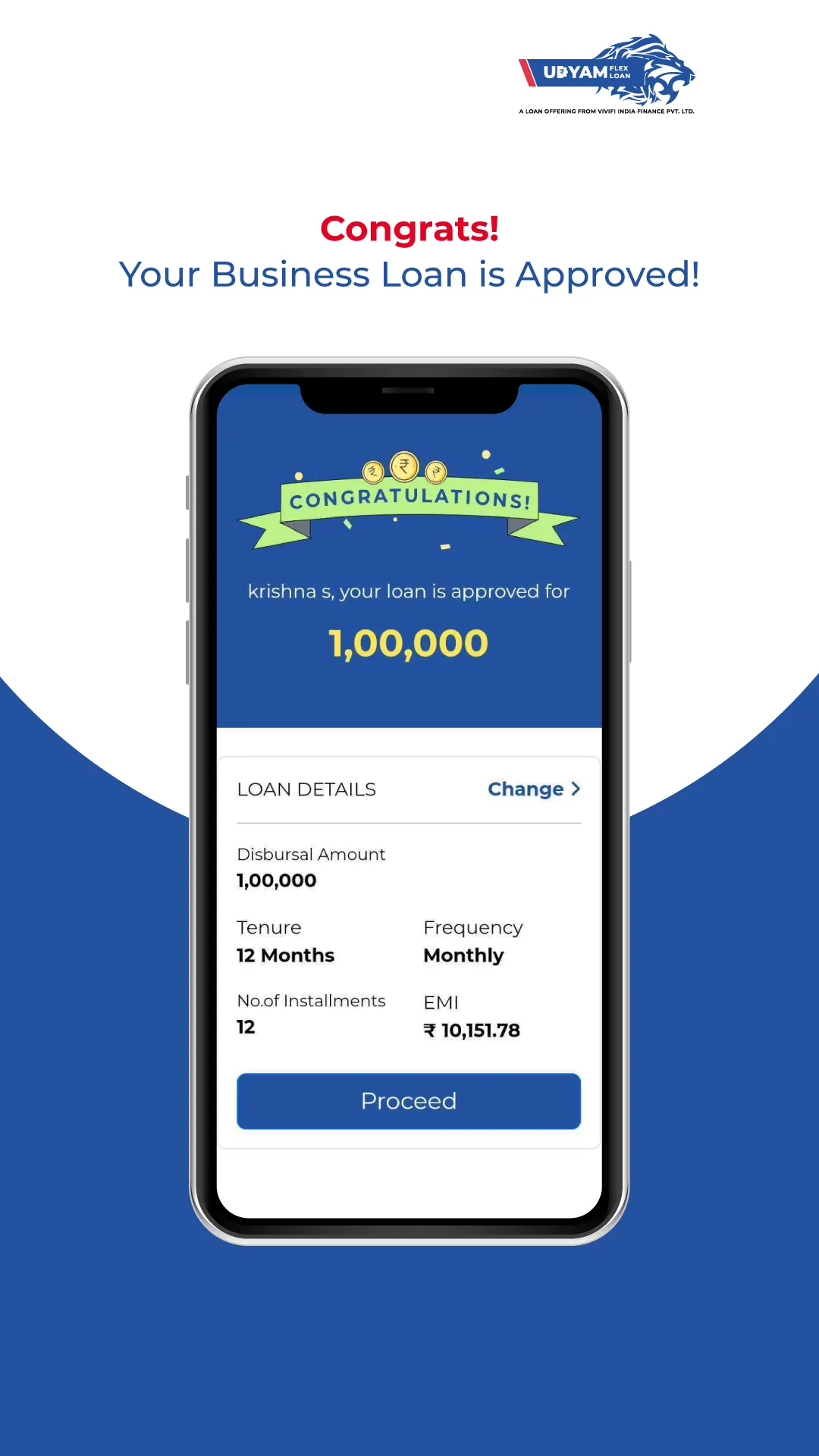 Udyam Flex Loan | Indus Appstore | Screenshot