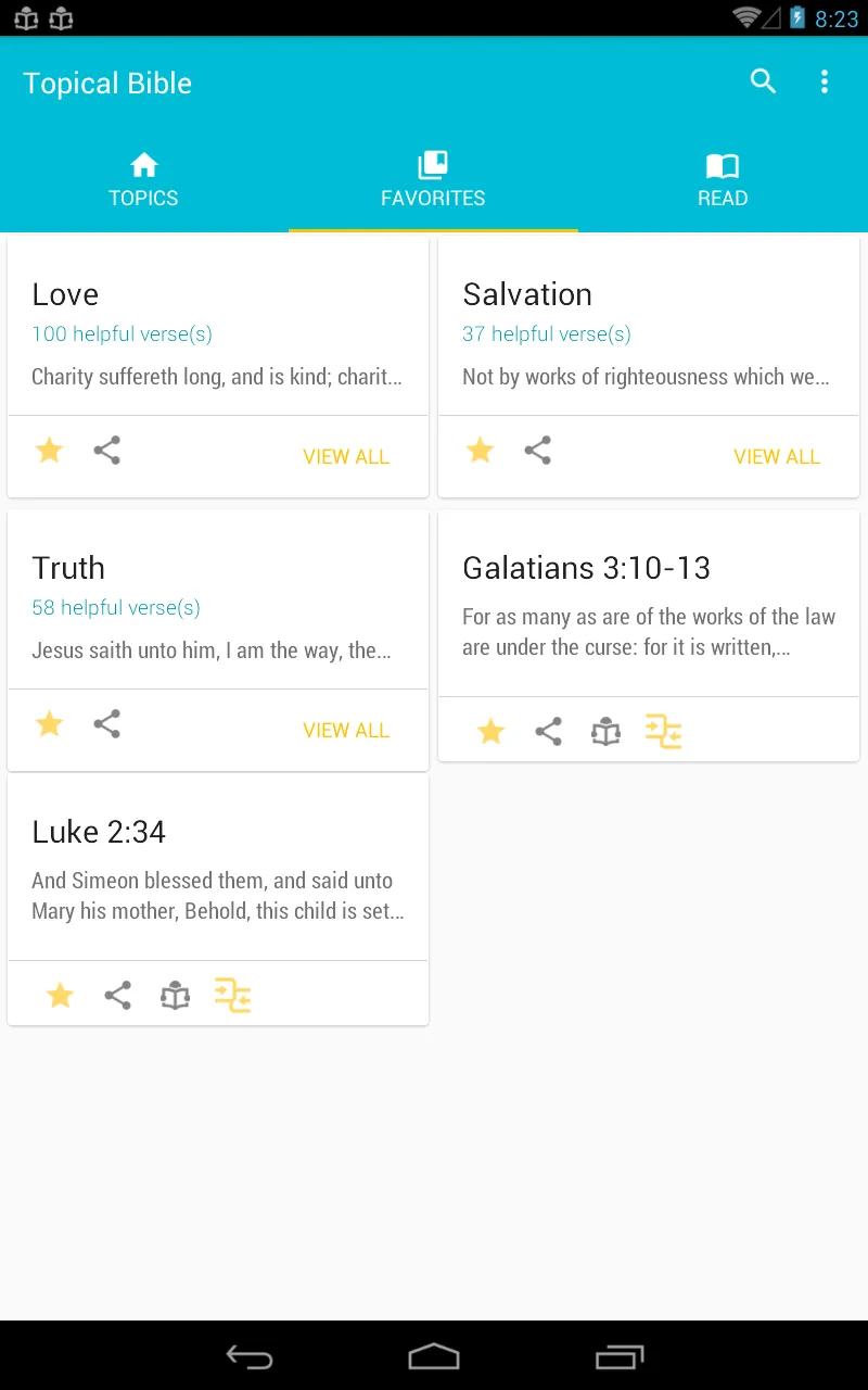 Topical Bible | Indus Appstore | Screenshot