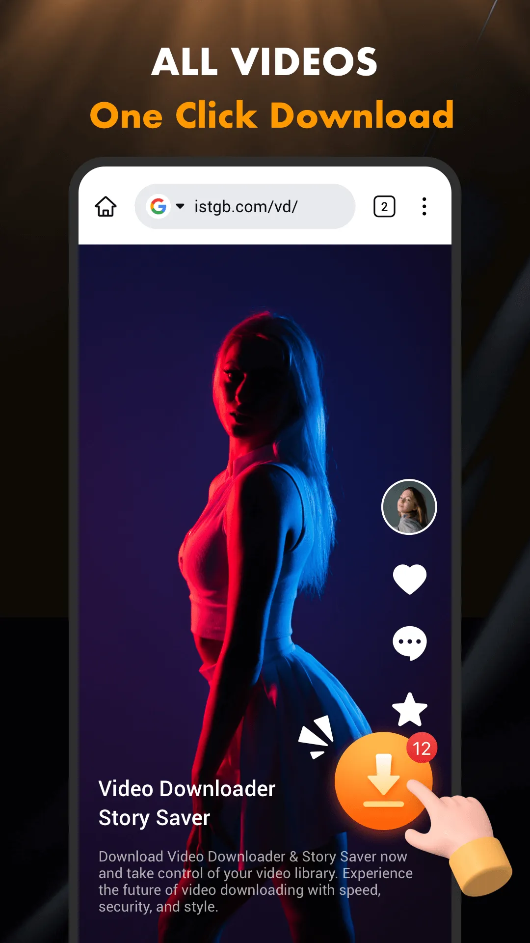 Video Downloader & Player | Indus Appstore | Screenshot