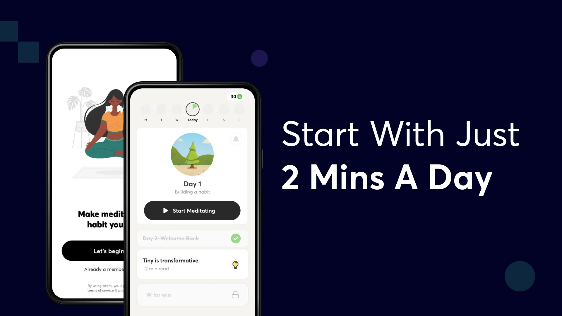 Atom: Meditation for Beginners | Indus Appstore | Screenshot