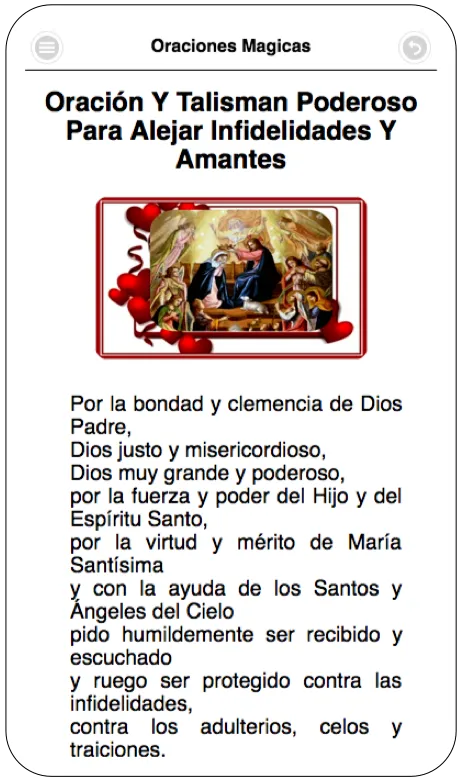 Oraciones Milagrosas | Indus Appstore | Screenshot