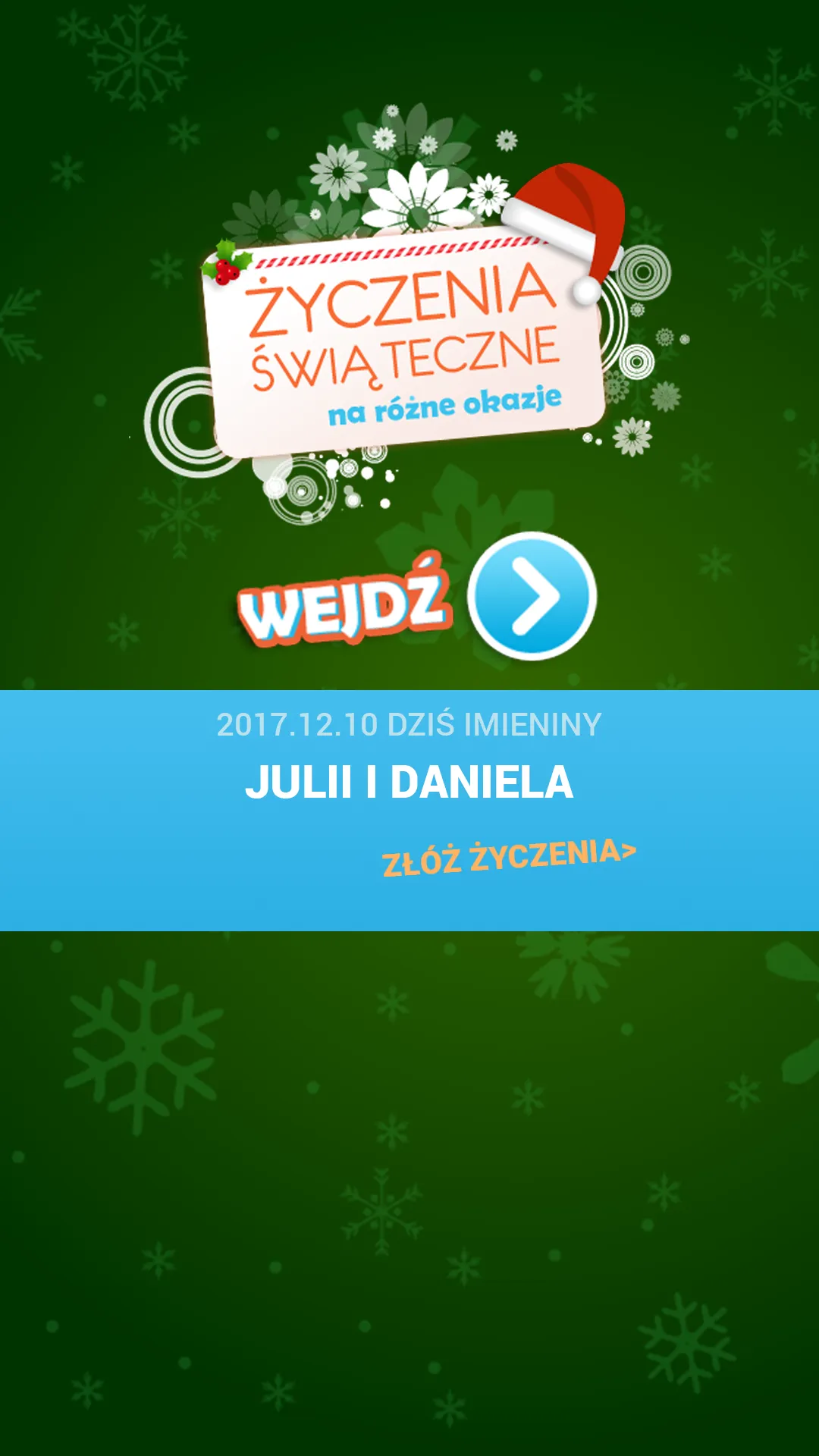 Wishes any occasion (Polish) | Indus Appstore | Screenshot