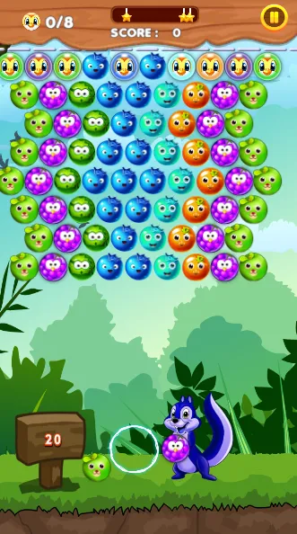 Bubble Fruit Game: Shoot Fruit | Indus Appstore | Screenshot