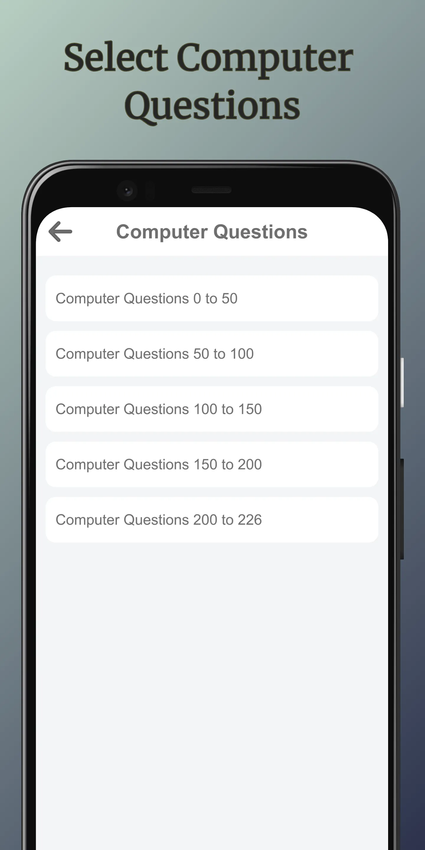 Computer Quiz | Indus Appstore | Screenshot