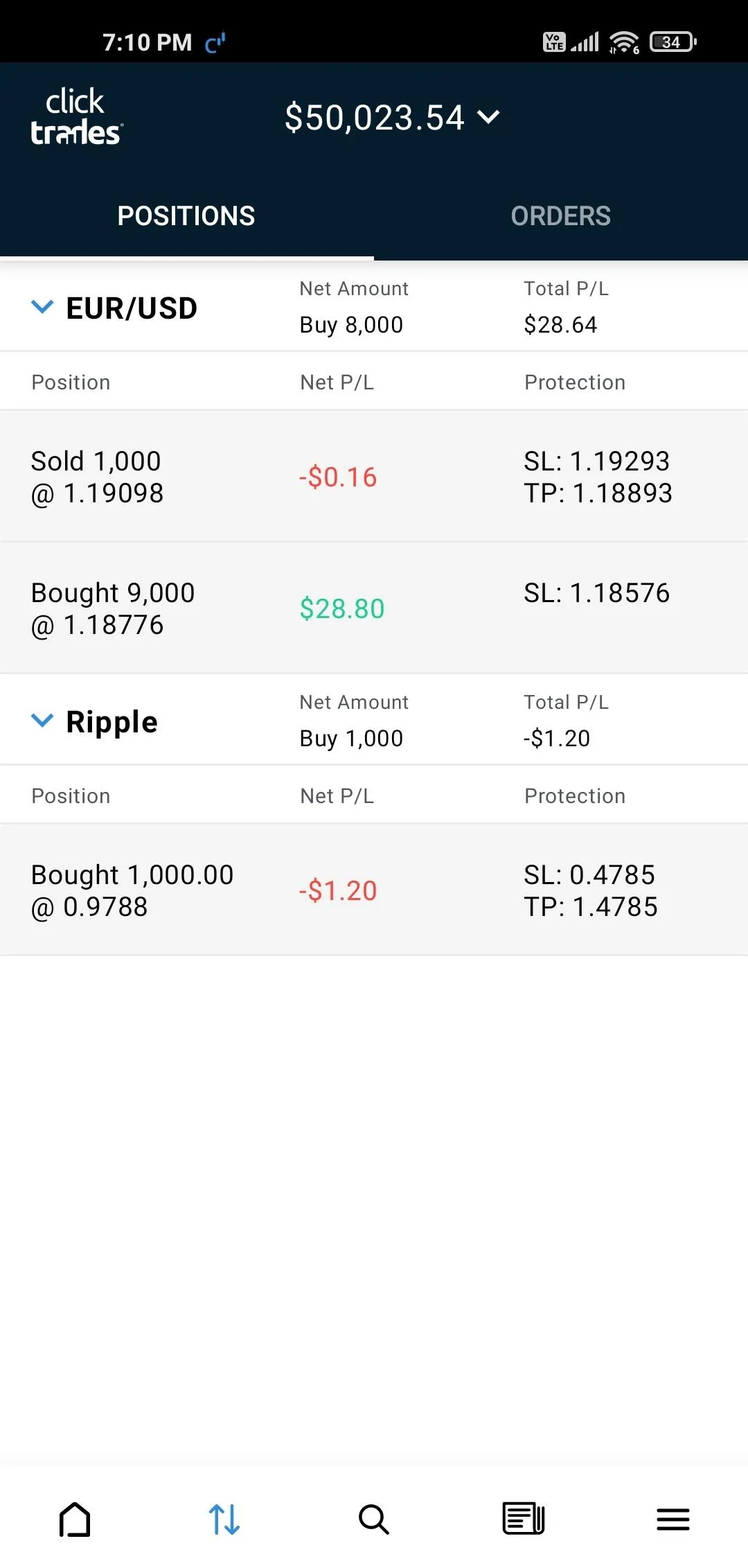 Clicktrades: Forex & CFD Onlin | Indus Appstore | Screenshot