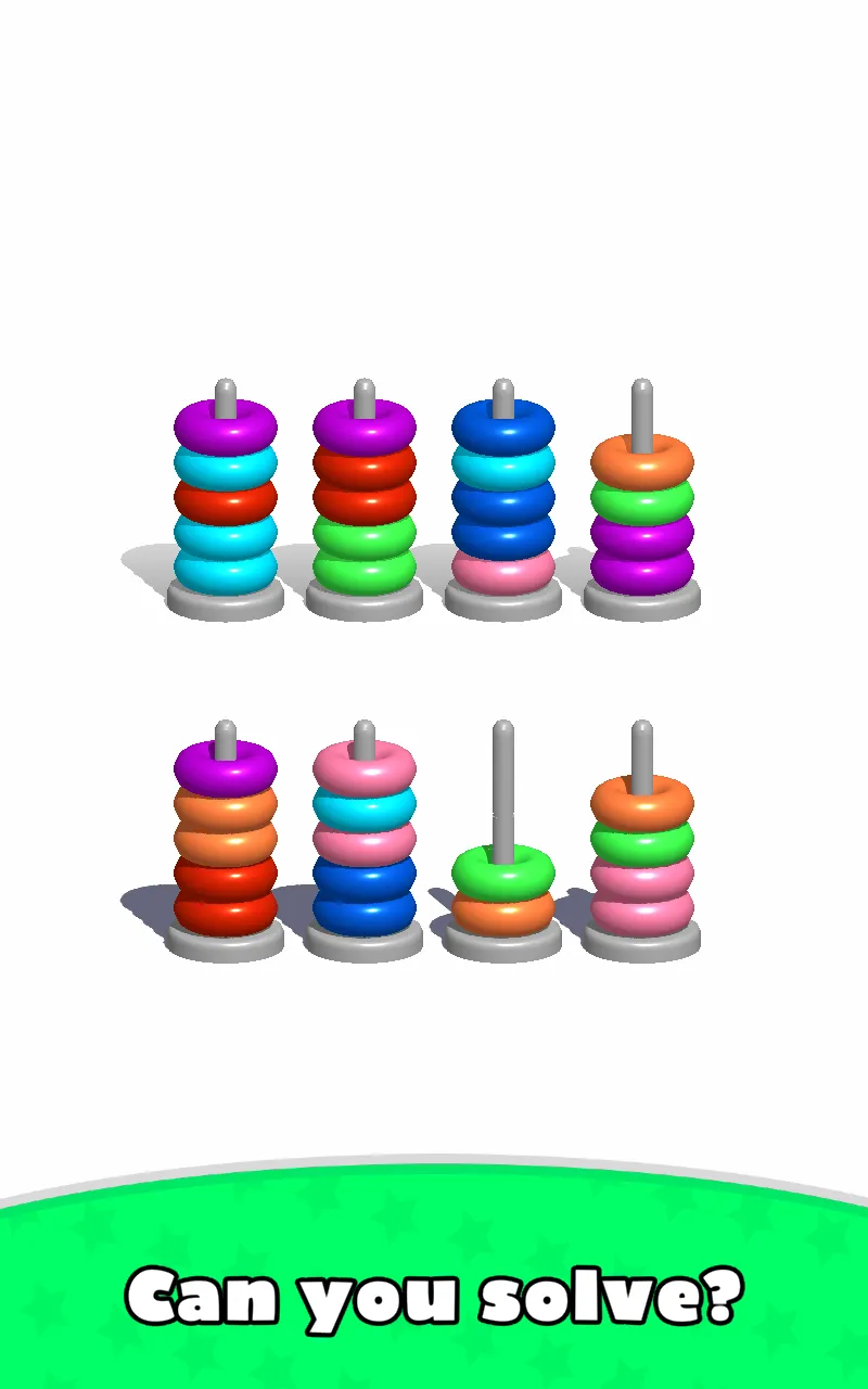 Sort Hoop Stack Color - 3D Col | Indus Appstore | Screenshot