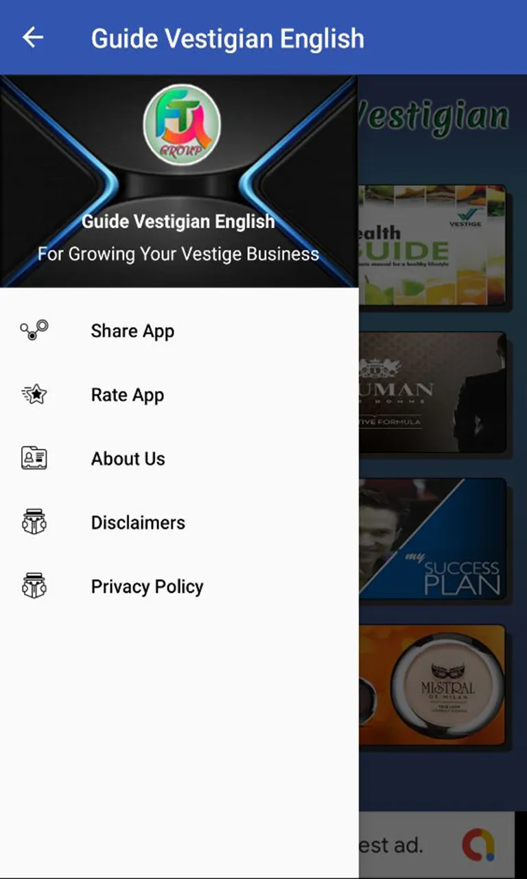 Guide Vestigian English | Indus Appstore | Screenshot