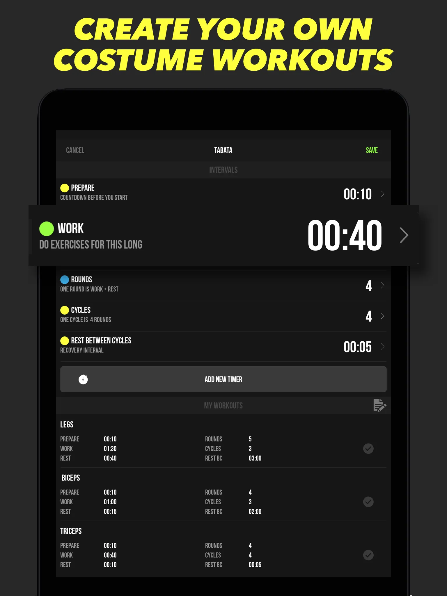 Timer Plus - Workouts Timer | Indus Appstore | Screenshot