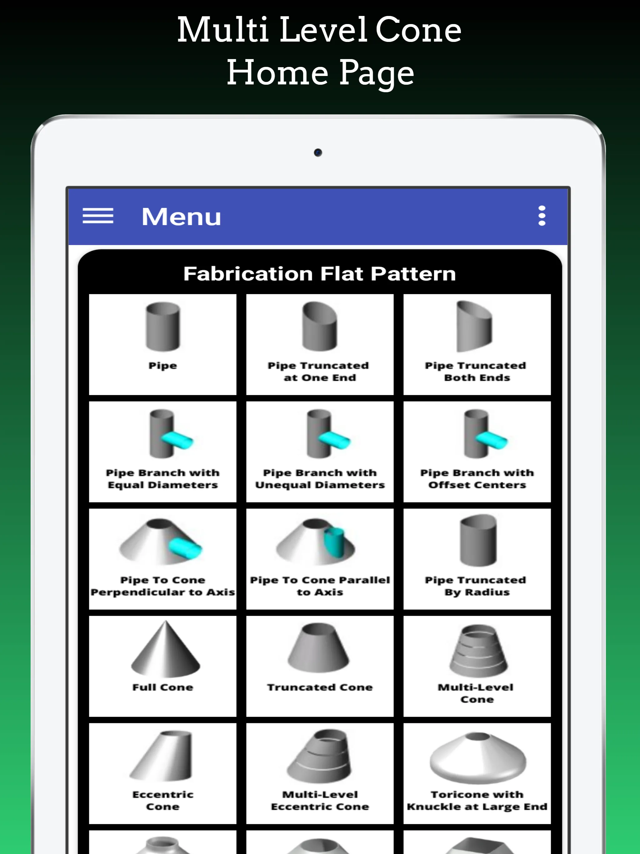 Fabrication Flat Pattern | Indus Appstore | Screenshot