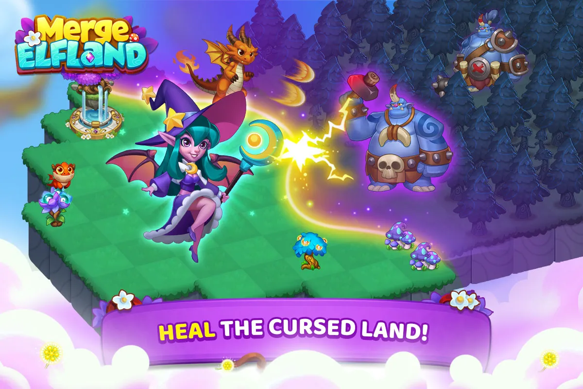 Merge Elfland Magic Merge Game | Indus Appstore | Screenshot