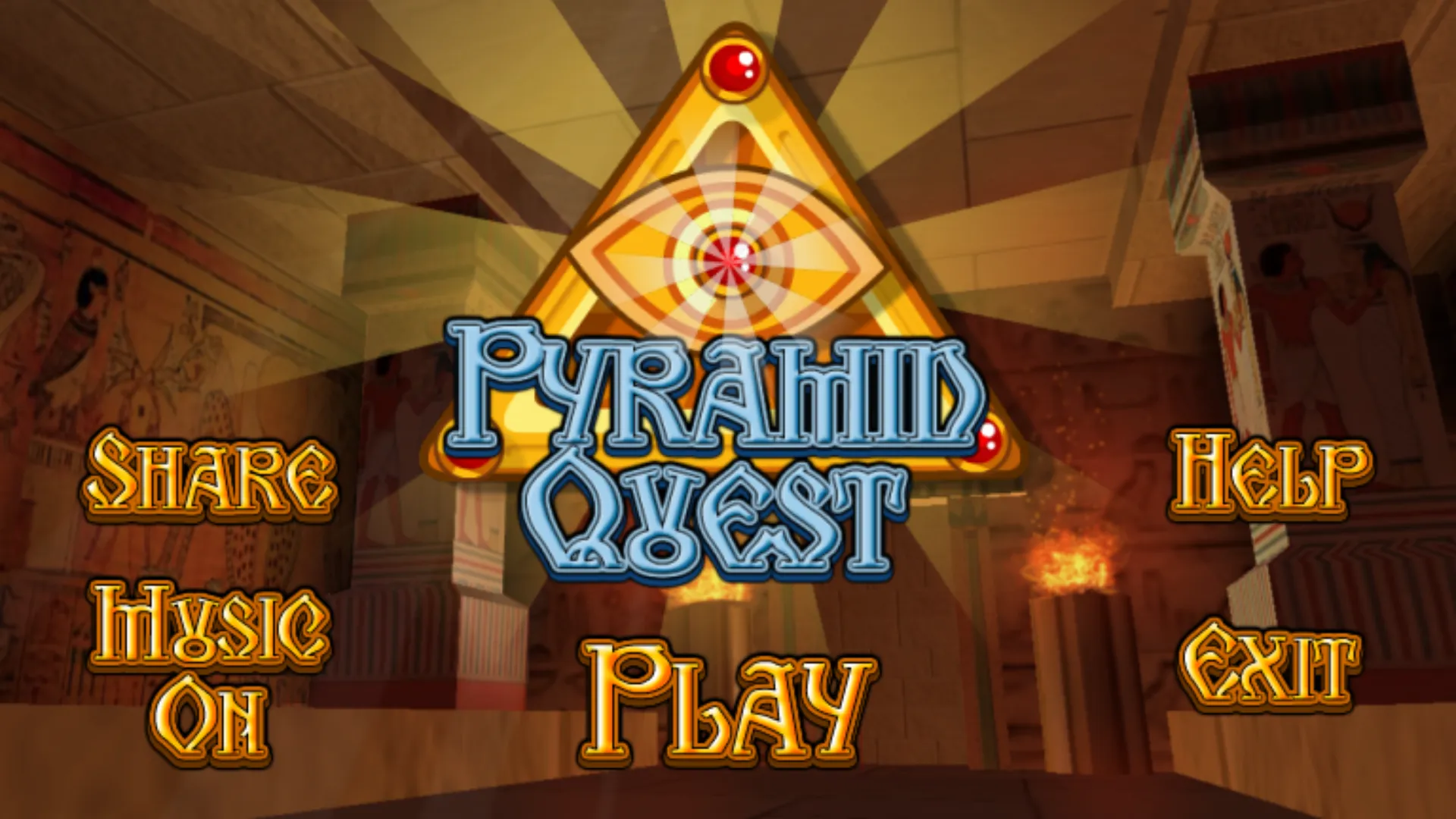 Pyramid Quest - Matching Tiles | Indus Appstore | Screenshot