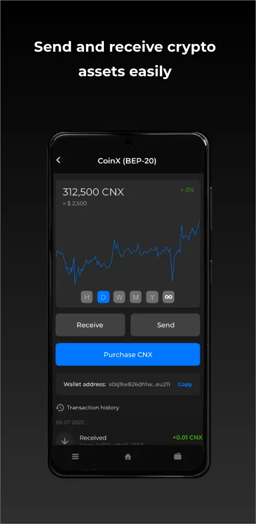 WalletX: Crypto Wallet | Indus Appstore | Screenshot