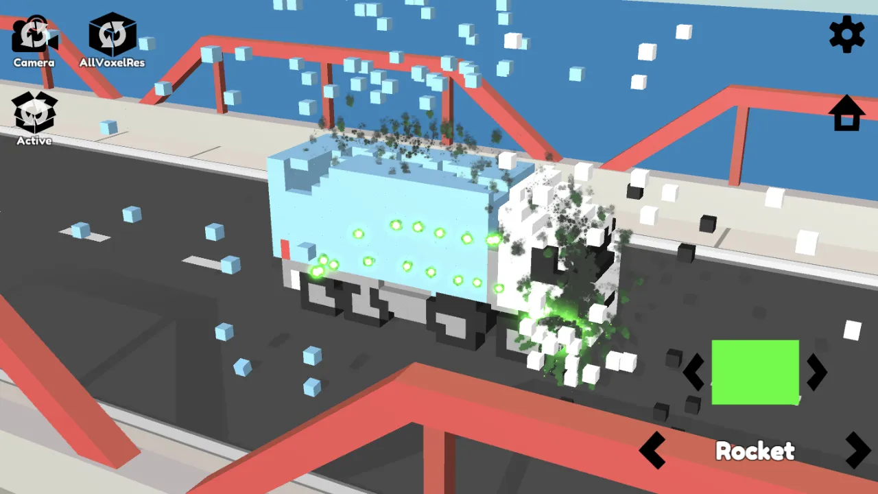 Voxel Car Breaker | Indus Appstore | Screenshot