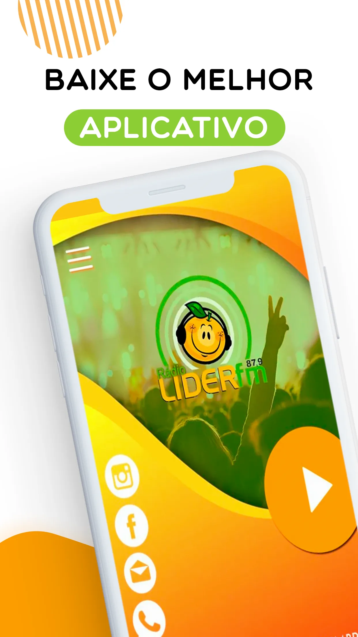 Lider 87.9 - Laranja da Terra | Indus Appstore | Screenshot