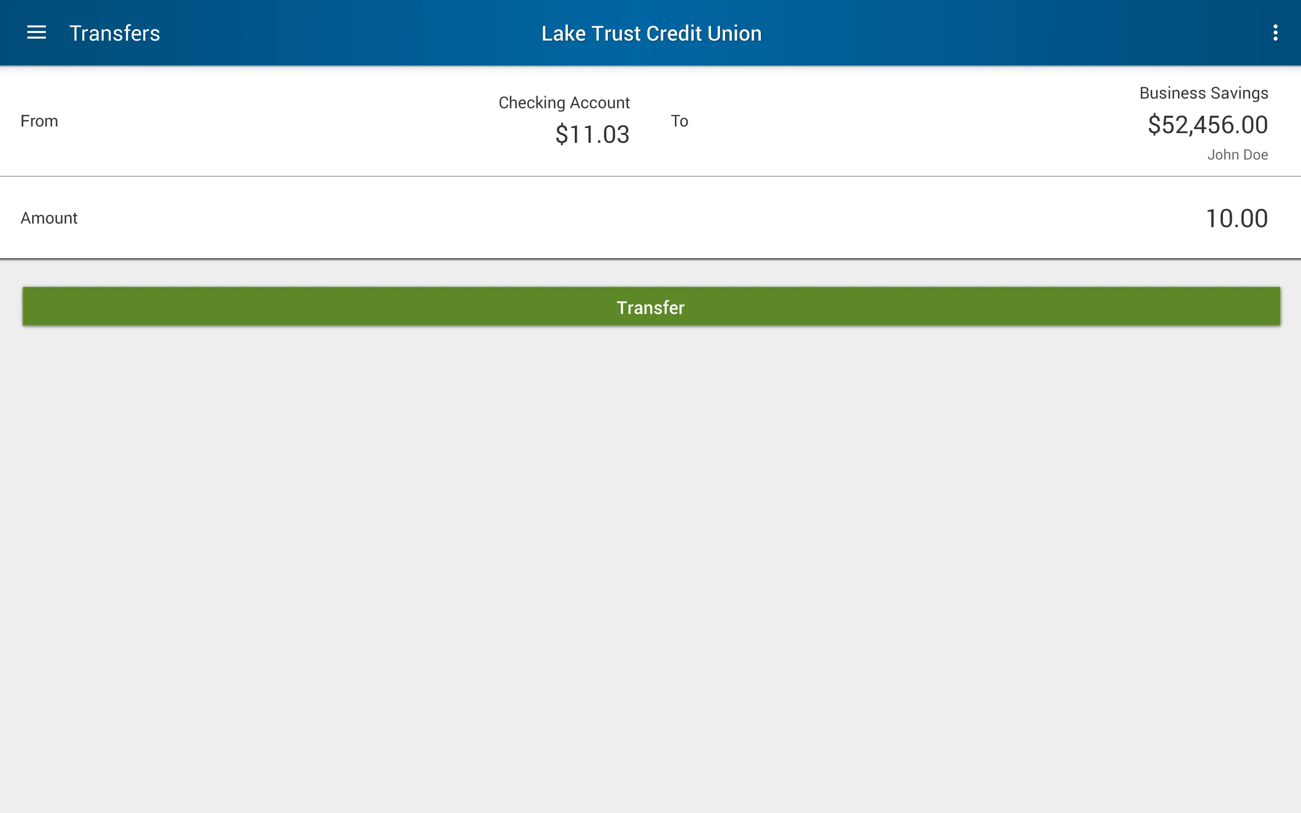 Lake Trust Credit Union | Indus Appstore | Screenshot