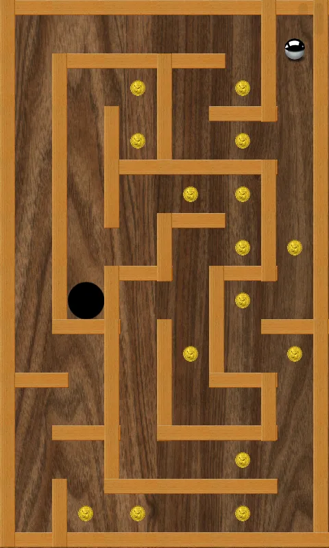 Roll Balls into a hole | Indus Appstore | Screenshot