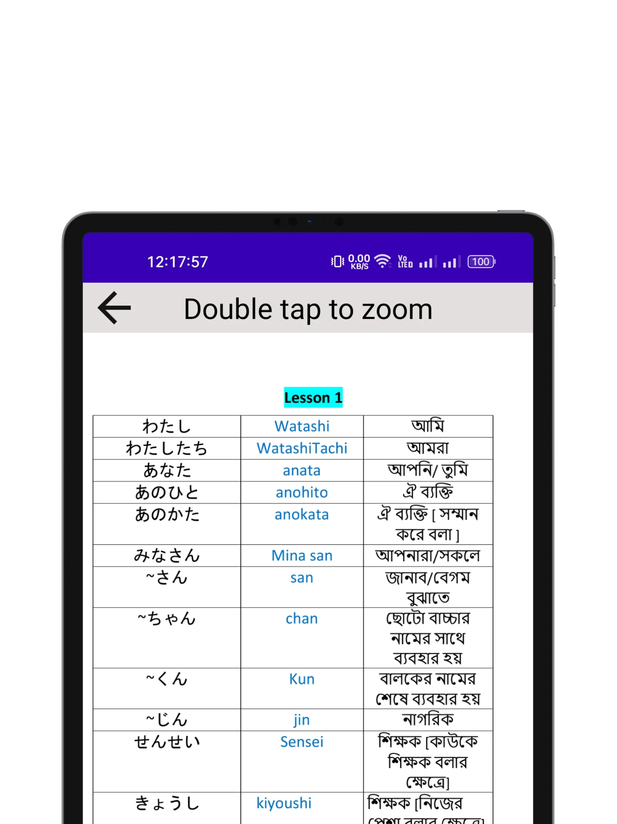 NihongoWay : N5 - N4 | Indus Appstore | Screenshot