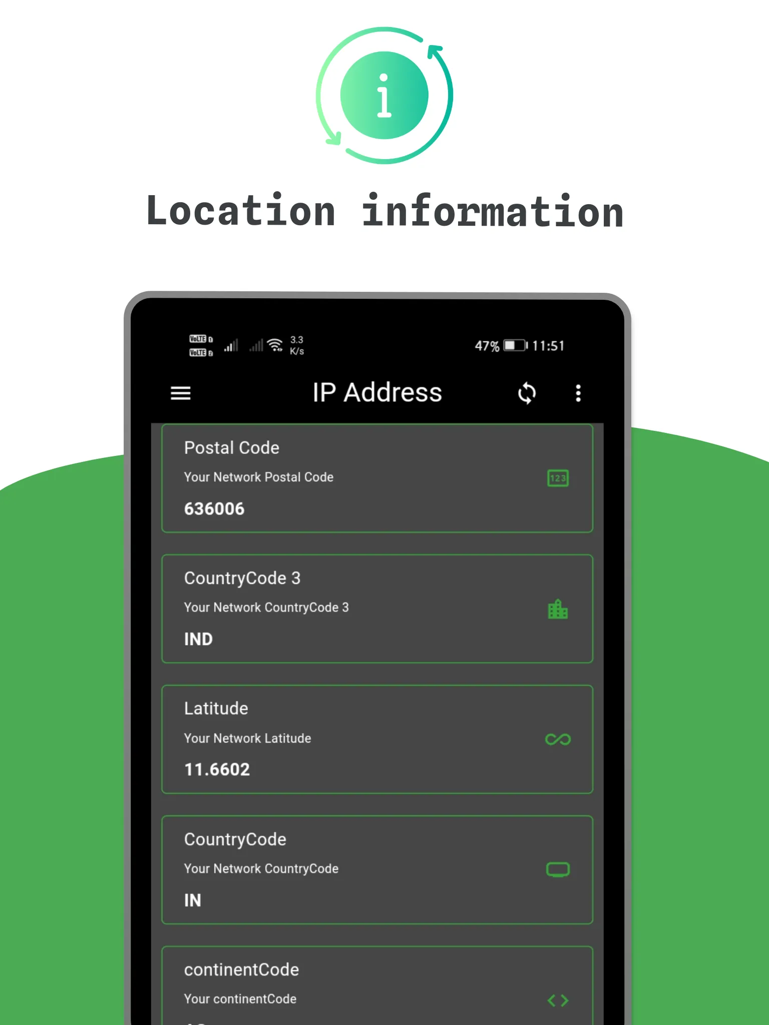 IP Address | Indus Appstore | Screenshot