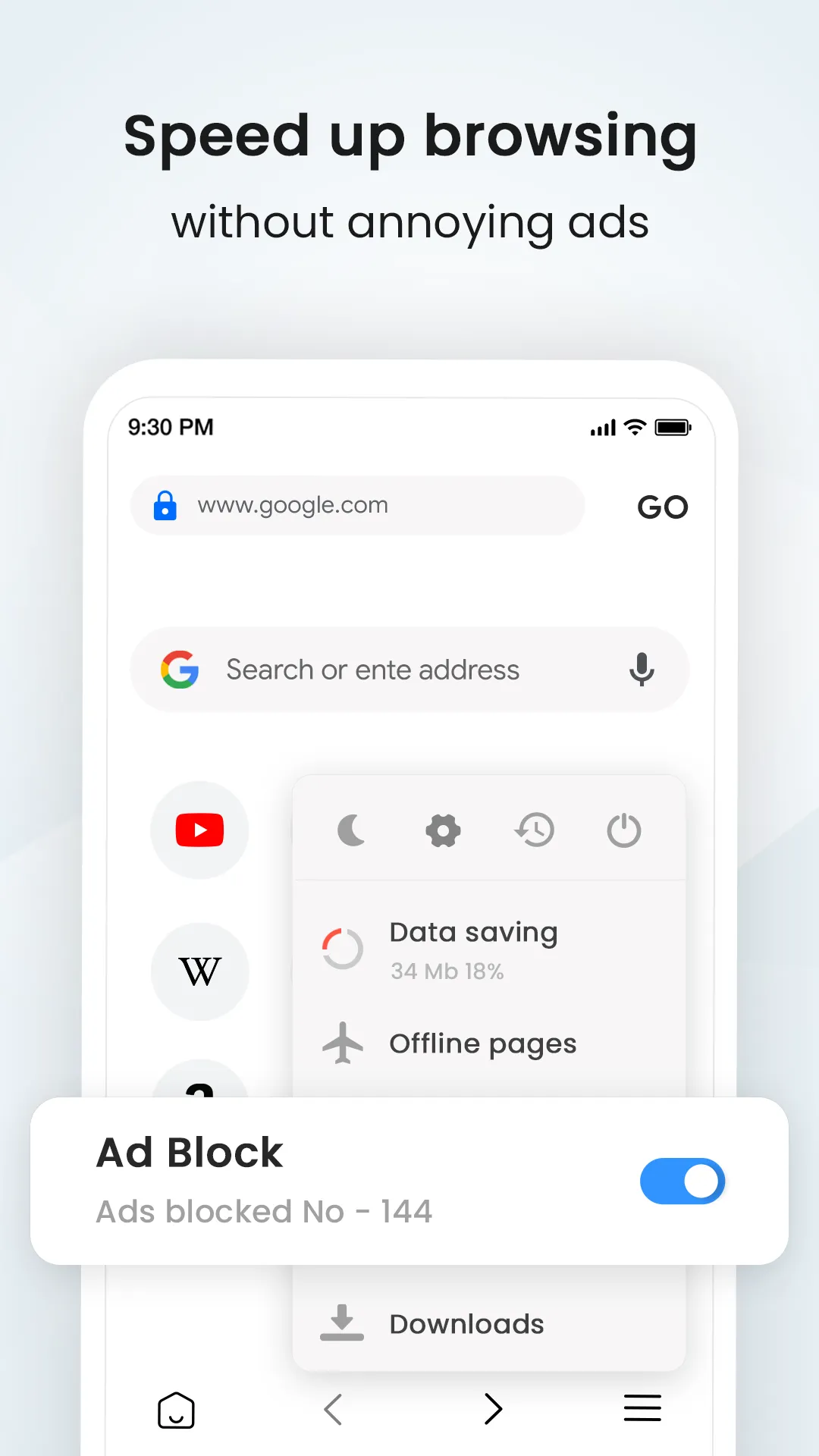 Internet Browser | Indus Appstore | Screenshot