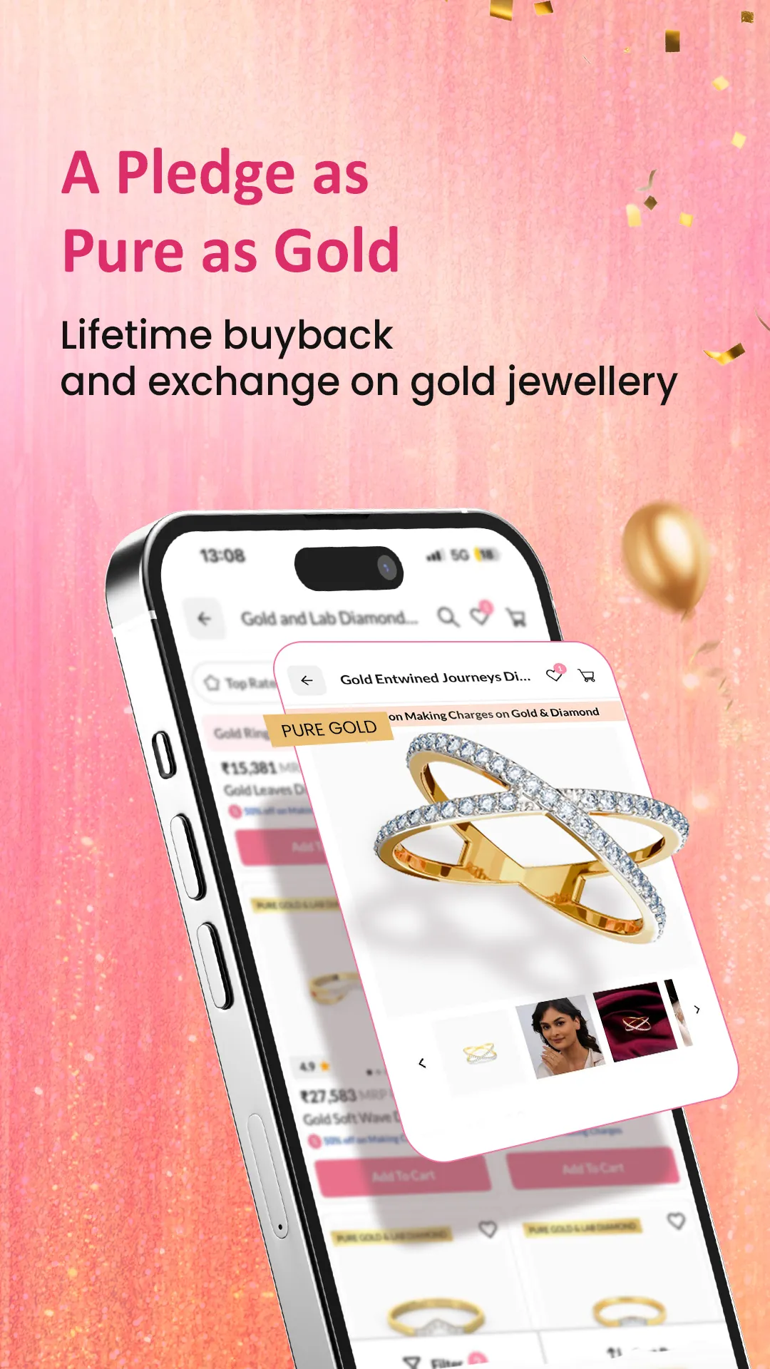 GIVA: Silver & Gold Jewellery | Indus Appstore | Screenshot