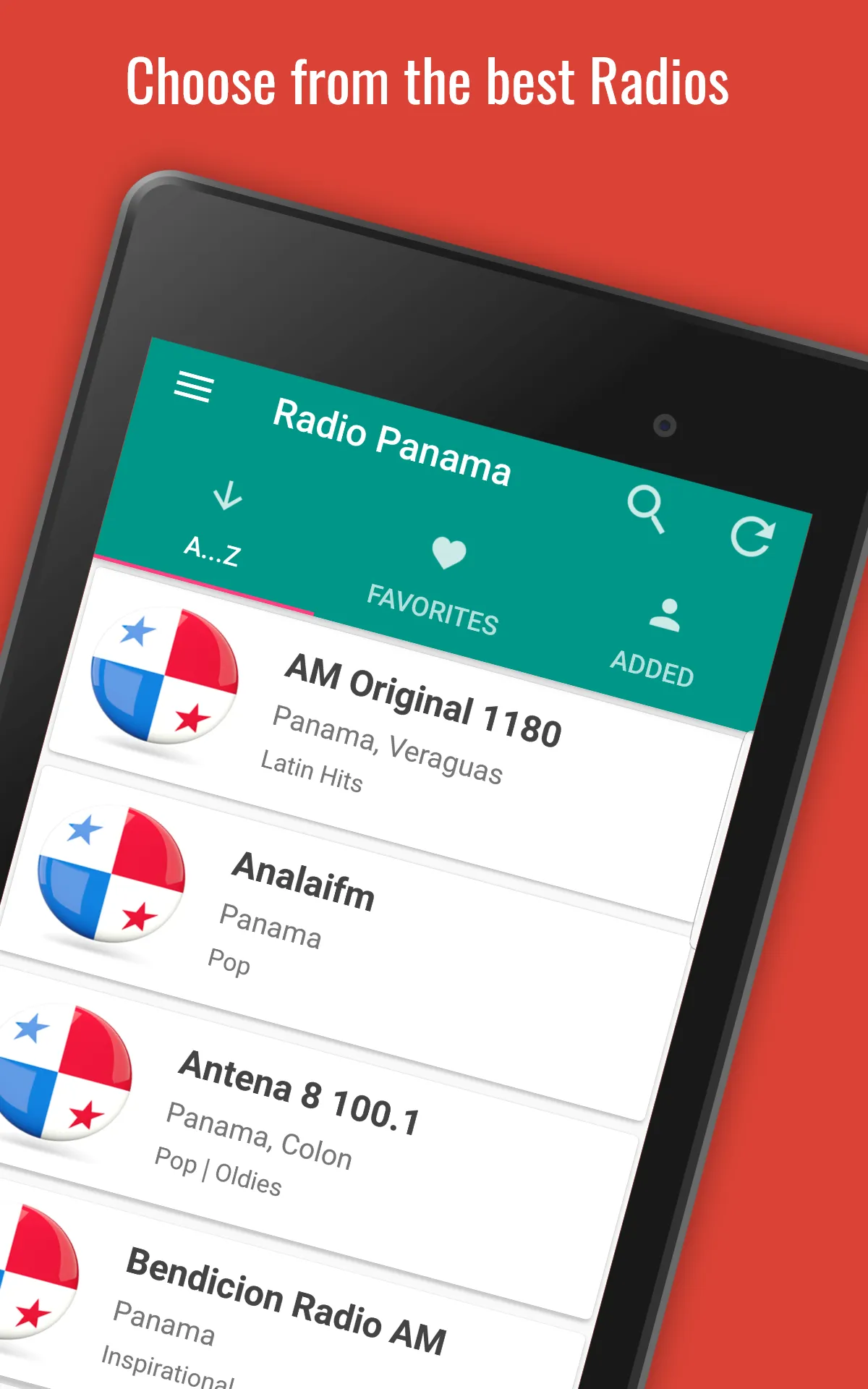 Panama Radio Stations | Indus Appstore | Screenshot