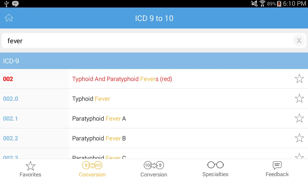 ICD 9-10 | Indus Appstore | Screenshot