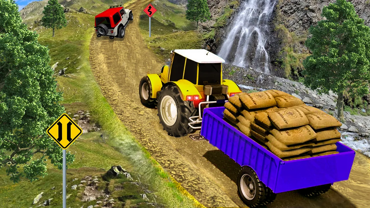 Cargo Tractor Trolley Game 25 | Indus Appstore | Screenshot