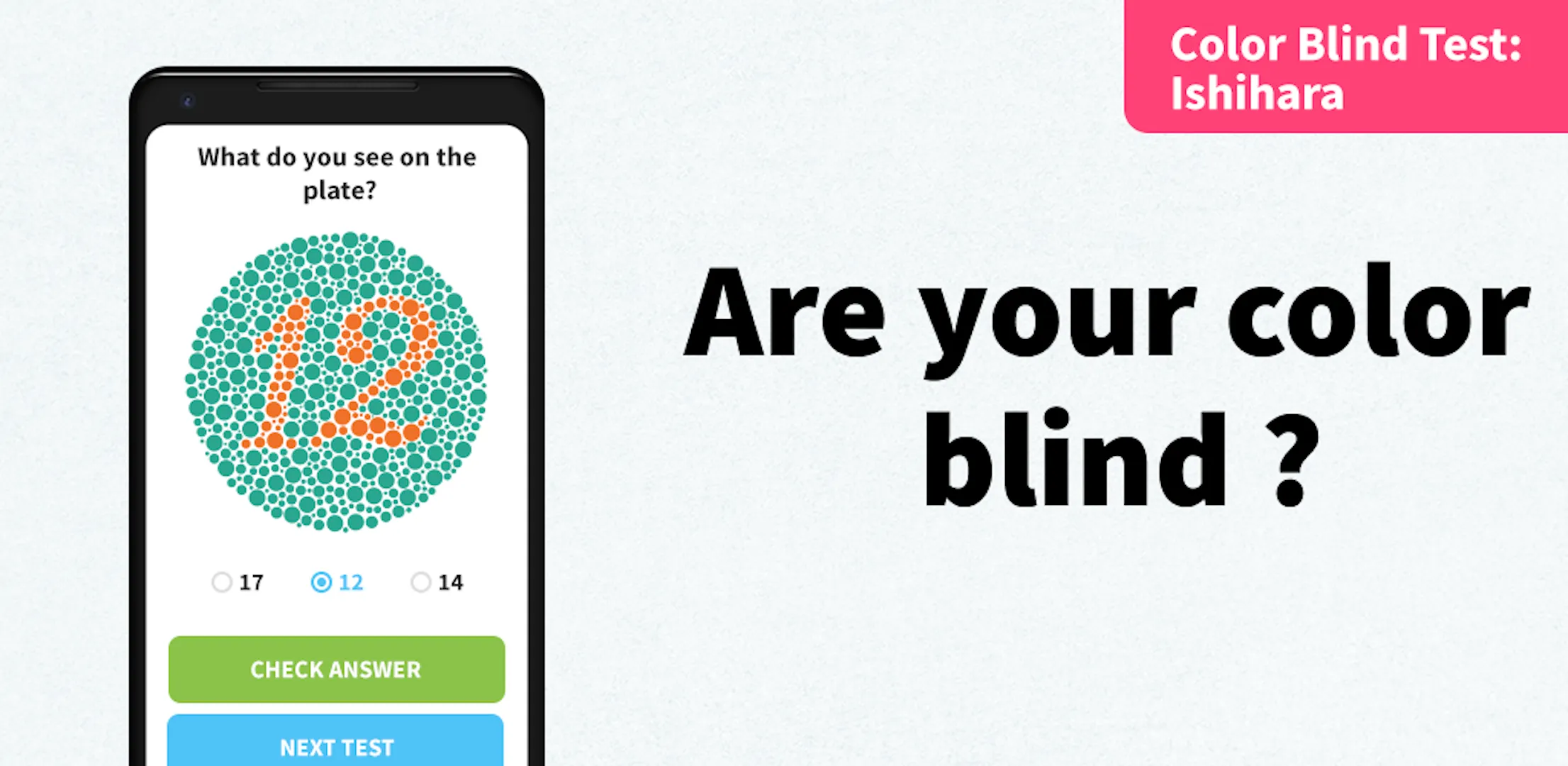 Color Blindness Test: Ishihara | Indus Appstore | Screenshot