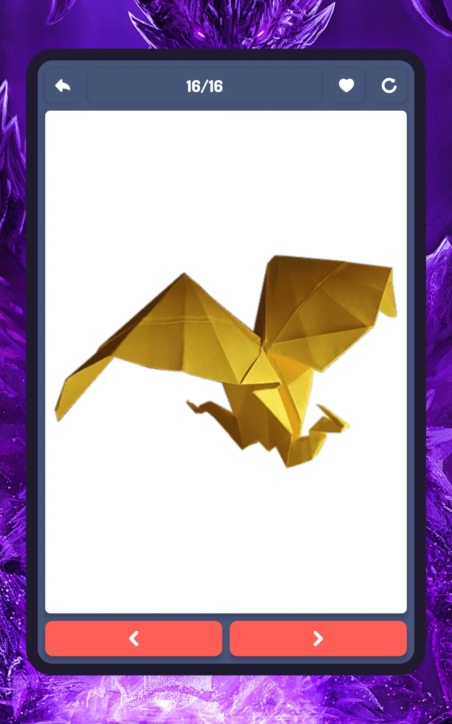 Origami paper dragons | Indus Appstore | Screenshot