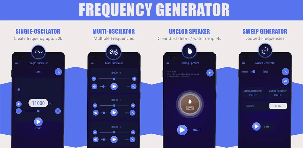 Sound Frequency generator | Indus Appstore | Screenshot