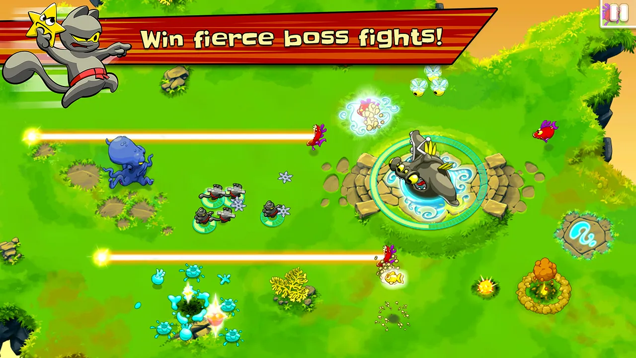 Ninja Hero Cats | Indus Appstore | Screenshot