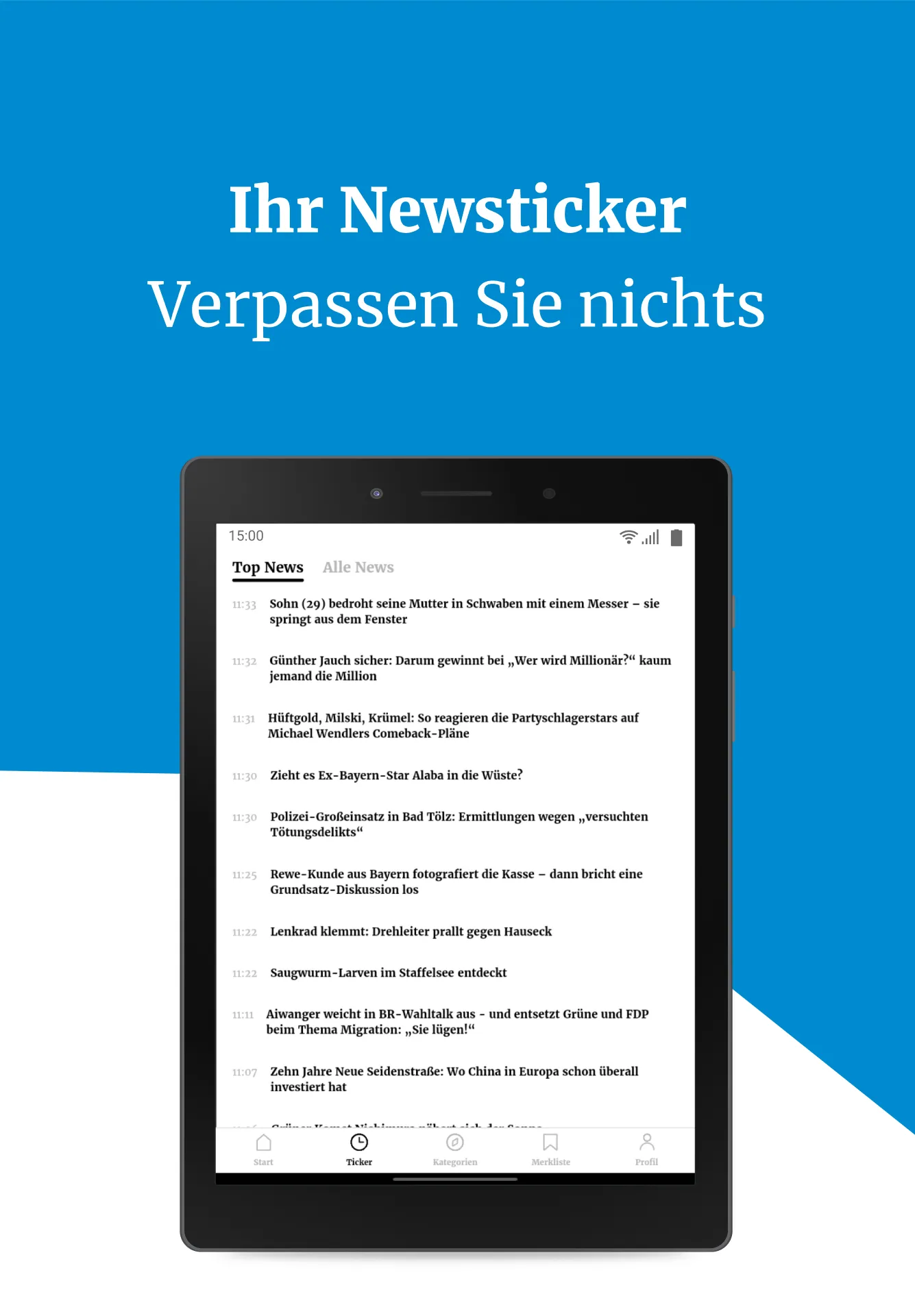 Merkur.de: Die Nachrichten App | Indus Appstore | Screenshot