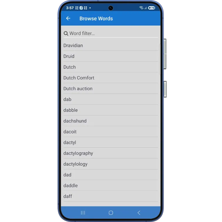 JF Dictionary | Indus Appstore | Screenshot