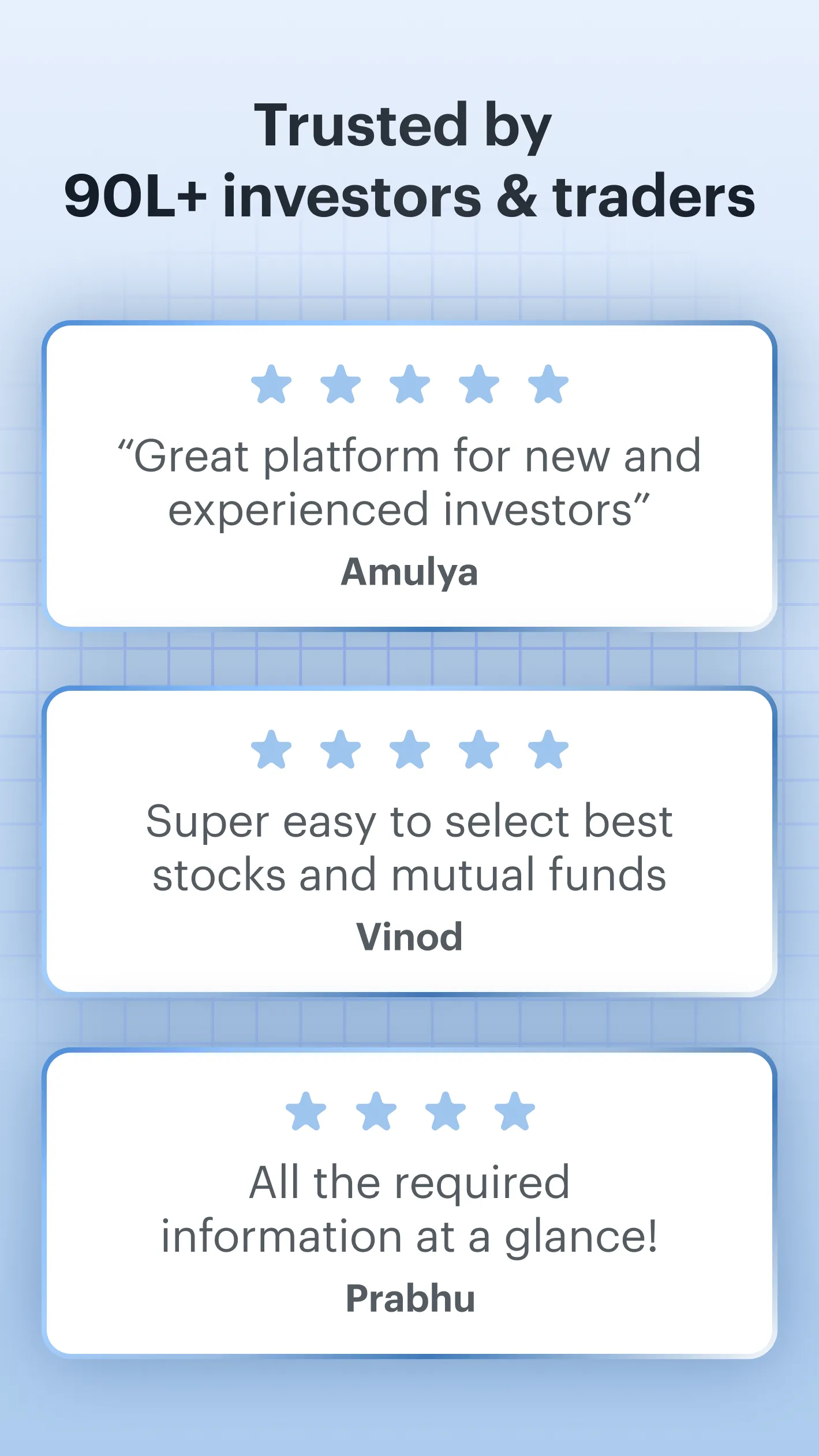 Tickertape: MF, Stock Screener | Indus Appstore | Screenshot